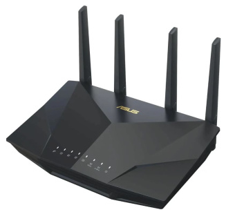 Wi-Fi роутер ASUS RT-AX5400 5 ГГц, 1000 Мбит/с, USB, черный