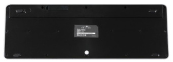 Клавиатура беспроводная Oklick 870S Slim черный