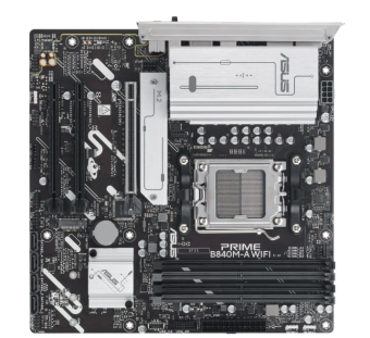 Материнская плата Socket AM5 ASUS PRIME B840M-A WIFI (B840) 4*DDR5 HDMI DP mATX