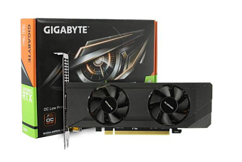 Видеокарта 6Gb GIGABYTE GV-N3050OC-6GL (RTX3050) GDDR6 HDMI DP