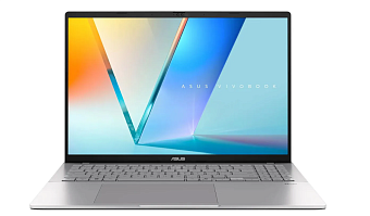 Ноутбук ASUS VivoBook M3607KA-SH117 Ryzen AI 5 330/32G/512 SSD/Radeon 820M/16"WUXGA OLED/DOS/Silver (серебр)