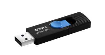 Флешка 32Gb ADATA [UV320] USB3.2 черный/голубой