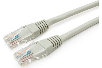 Кабель патч-корд .Patch cord кат.5e  1.5м, Cablexpert, LSZH, многожильный, серый