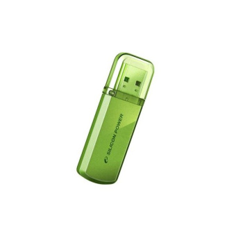 Флешка .32Gb Silicon Power Helios 101 USB зеленый