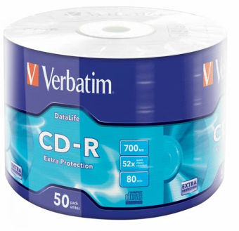 Диск CD-R 700 Mb Verbatim 52x Bulk (50шт.)