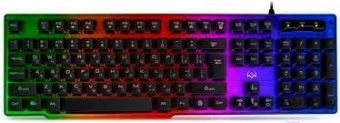 Клавиатура проводная SVEN KB-G8500 RGB Led Black