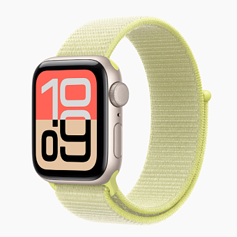 Смарт-часы Apple Watch SE 2025 40mm Sport Loop Starlight (сияющая звезда)