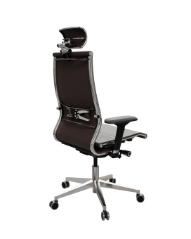 Кресло МЕТТА Samurai K-3 (29.3.5.109) - ЭкоКожа(Инфинити) Темно-коричневый