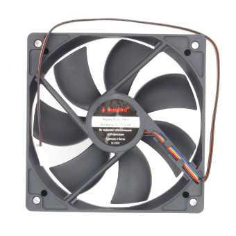 Вентилятор для корпуса 120mm Gembird D12025HM-4 (4-pin, 120x120x25mm, гидродинамический, провод 30 с