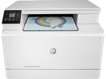 МФУ HP Color LaserJet Pro M182n (A4, цв., 16 стр/мин, USB&LAN)