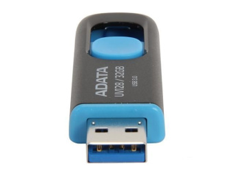 Флешка .32Gb ADATA [UV128] USB 3.0 черный/синий