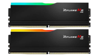Модуль памяти DDR5 32Gb 5200MHz G.SKILL RIPJAWS M5 RGB Black (Kit of 2)
