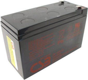 Аккумулятор для ИБП 12V,  7.2Ah, CSB GP1272 F2 (28W)