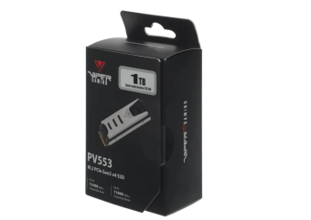 Накопитель SSD M.2 1Tb Patriot PV553 (PCI-E 5.0 x4, 11700/9500 Мбайт/сек)