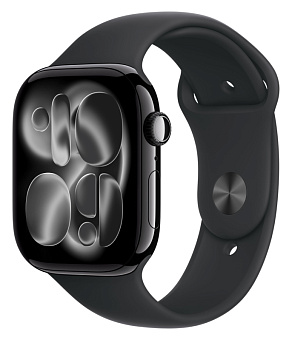 Смарт-часы Apple Watch Series 11 46mm Aluminum Band Jet Black (черный)