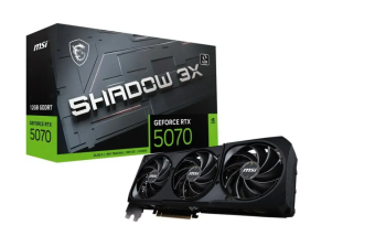 Видеокарта 12Gb MSI RTX 5070 12G SHADOW 3X (RTX5070) GDDR7 HDMI DP