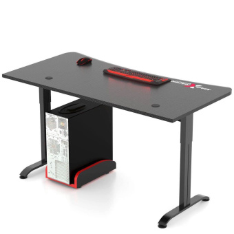 Стол компьютерный MaDXRacer ARENA GTS14 "1400х820х750" черный карбон, пиксели