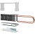 Радиатор ID-Cooling ZERO M15 M.2 SSD, пассивное охлаждение