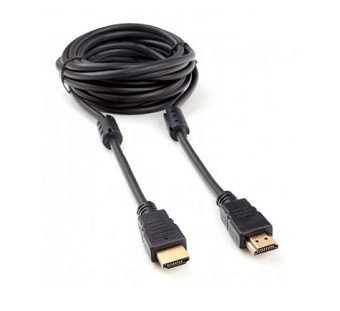 Кабель соединительный HDMI (m) < - > HDMI (m)  1.5м, ver 2.0, Cablexpert, ферритовые кольца, черный