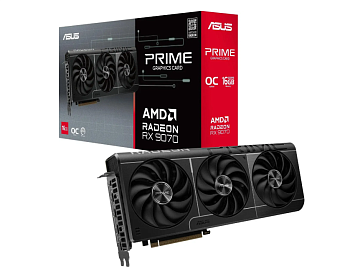 Видеокарта 16Gb ASUS PRIME-RX9070-O16G (RX9070) GDDR6 HDMI DP