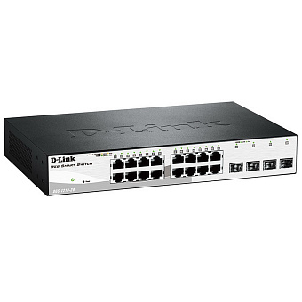 Коммутатор 16 port D-Link DGS-1210-20 1000 Мбит/сек 4*SFP