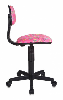 Кресло Бюрократ CH-201NX (ткань, без мех. качания, крест. пластик, до 100 кг) Розовые сандалики