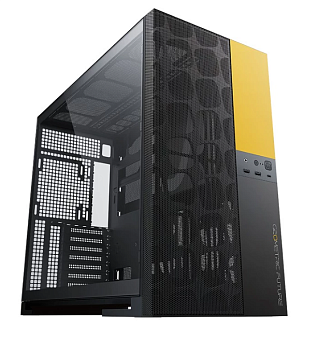 Корпус Geometric Future Model 5 Vent ATX Black/Yellow