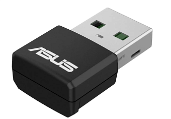 Сетевая карта USB2.0 ASUS USB-AX55 NANO AX1800 антенна - внутренняя