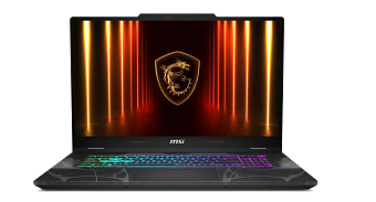 Ноутбук MSI Cyborg A17 AI B2HWFKG-040XRU Ryzen 7 260/16G/1Tb SSD/RTX5060-8G/17.3"FHD/DOS/Black