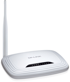 Wi-Fi роутер TP-Link TL-WR743ND (802.11b/g/n, 150Mbps, 2.4GHz, 4xLAN, 1xWAN)