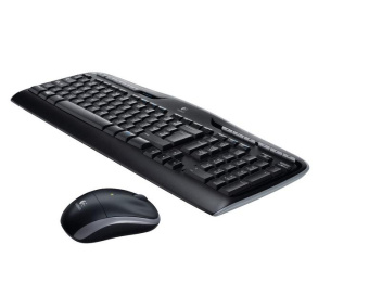 Комплект беспроводной (клавиатура+мышь) Logitech MK330 Wireless Combo USB черный