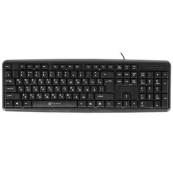 Клавиатура проводная Oklick 180V2 USB Black