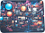 Коврик для мыши CACTUS [CS-MP-PRO15XL] 400x300x3мм, Wires