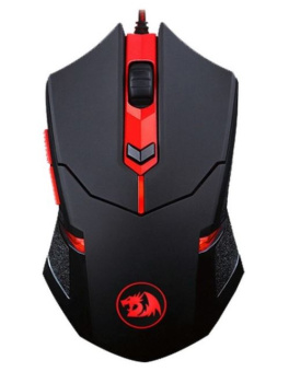 Игровой набор Redragon M601BA RU (мышь, коврик) чёрно-красный