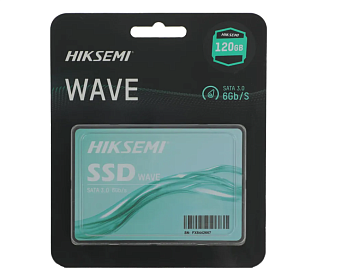 Накопитель SSD SATA 120Gb HIKVision Wave(S) Series (3D TLC, 460/360 Мбайт/сек)