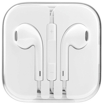 Наушники проводные Apple EarPods with Remote and Mic 3.5mm