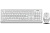 Комплект беспроводной (клавиатура+мышь) A4Tech Fstyler FG1010 Wireless белый/серый