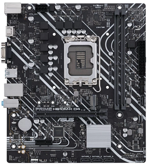 Материнская плата Socket-1700 ASUS PRIME H610M-K D4 (H610) 2xDDR4 M.2 HDMI VGA mATX