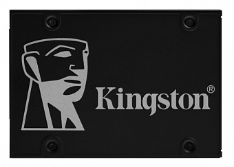 Накопитель SSD SATA 256Gb Kingston KC600 (3D NAND TLC, 550/500 Мбайт/сек)