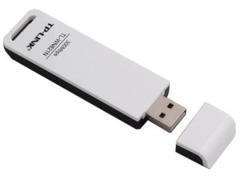 Сетевая карта USB2.0 TP-Link TL-WN821N (802.11b/g/n, до 300Mbps, 2.4GHz)
