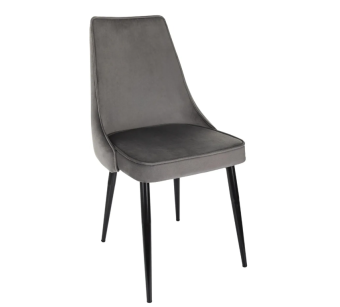 Кресло Бюрократ CH-K4_2 комплект 2шт т.серый Holland 18 металл черный на ножках