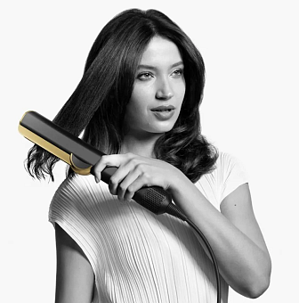 Выпрямитель Dyson Airstrait HT01 Onyx Black/Gold (ониксовый чёрный/золото, с кейсом)