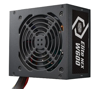 Блок питания 600W Cooler Master MASTER (120mm, 24+4pin, 6+2pin, 5*Sata, 3*Molex)