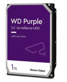 Жесткий диск SATA 1Tb WD Purple 5400rpm 64Mb SATA-3 (WD11PURZ)