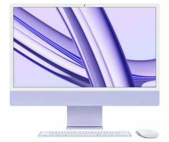 Моноблок Apple iMac 24" 2024 M4  32G 512G 10-Core Purple (пурпурный) (без RuStore)