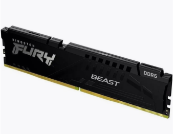 Модуль памяти DDR5 16Gb 6000MHz Kingston Fury Beast Black EXPO