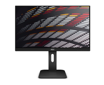 Монитор 23.8" AOC 24P1 (IPS 1920x1080 5ms 60Hz DP HDMI DVI VGA USB Speakers) черный