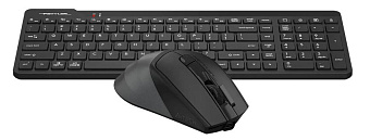 Комплект беспроводной (клавиатура+мышь) A4Tech Fstyler FG2400 Air2 Wireless черный