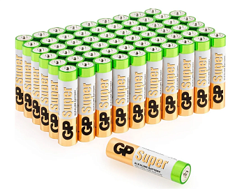 Элемент питания AAA, 1.5V, 60шт, GP Super Alkaline 24A (экономичная упаковка)