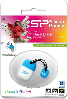 Флешка 16Gb Silicon Power Touch T07 USB blue